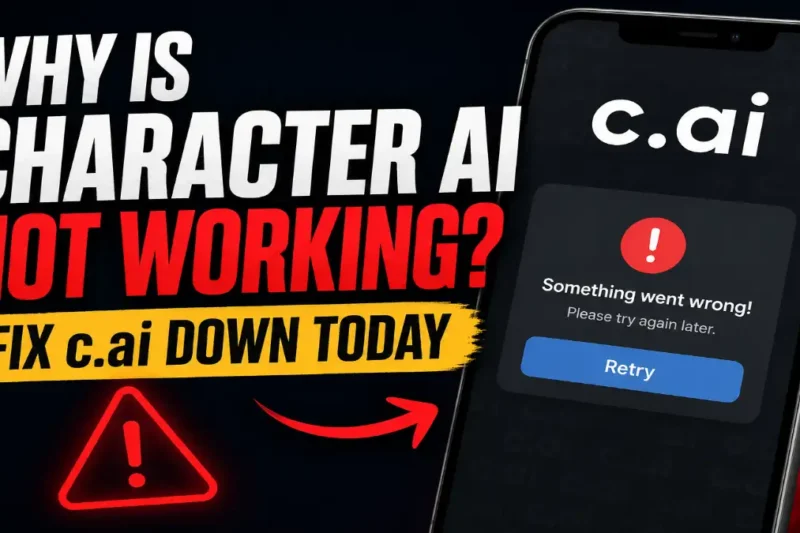 Why Is Character AI Not Working