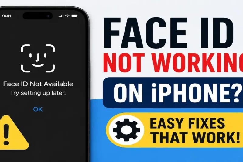 Face ID Not Working on iPhone