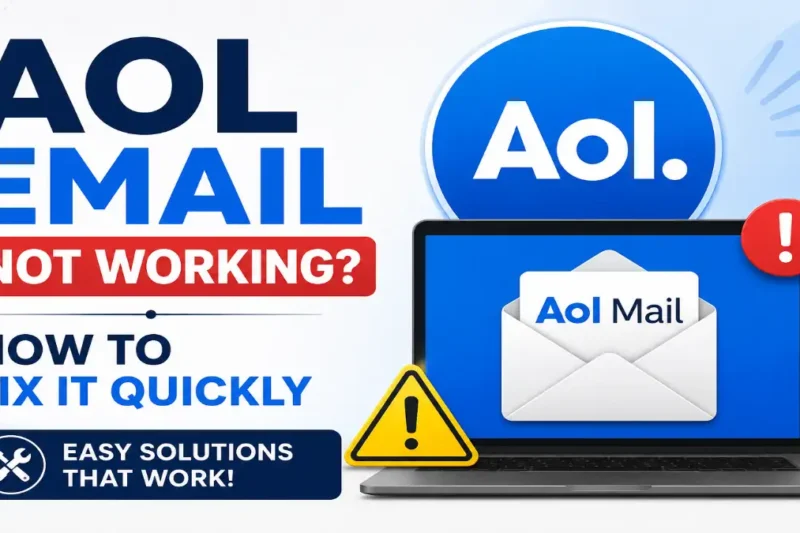 aol email not working