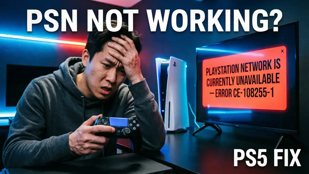 Why Is My PlayStation Network Not Working on PS5 Fix PSN Issues