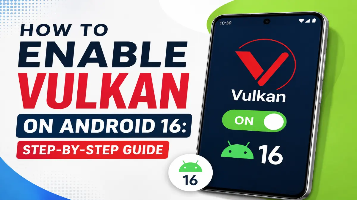 How to Enable Vulkan on Android 16