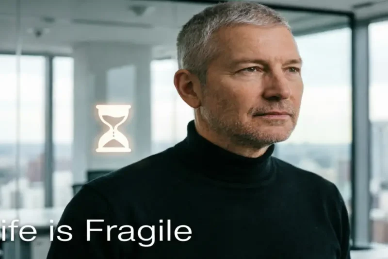 Tim Cook’s Final Message as CEO: “Life Is Fragile. Give It Everything.